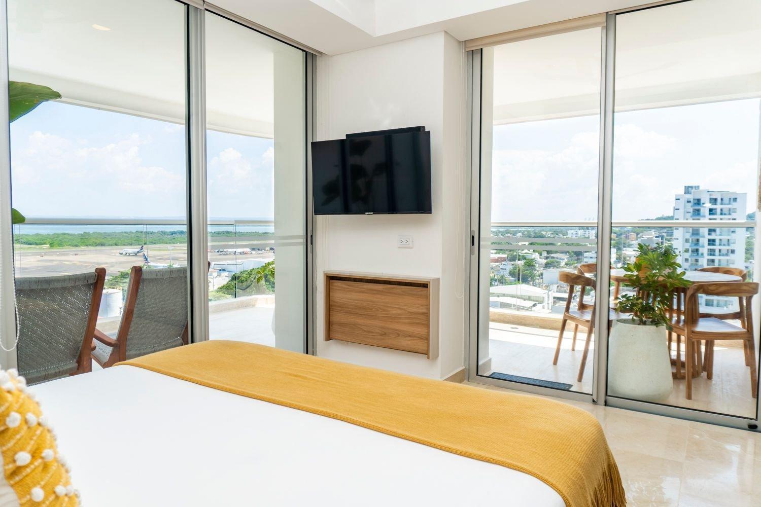 Apartamento Cb1130 Comoda Vista Al Lago-amanecer Hermoso Cartagena