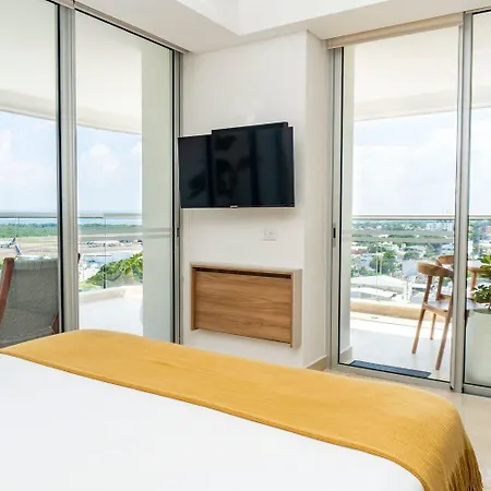 Apartamento Cb1130 Comoda Vista Al Lago-amanecer Hermoso Cartagena